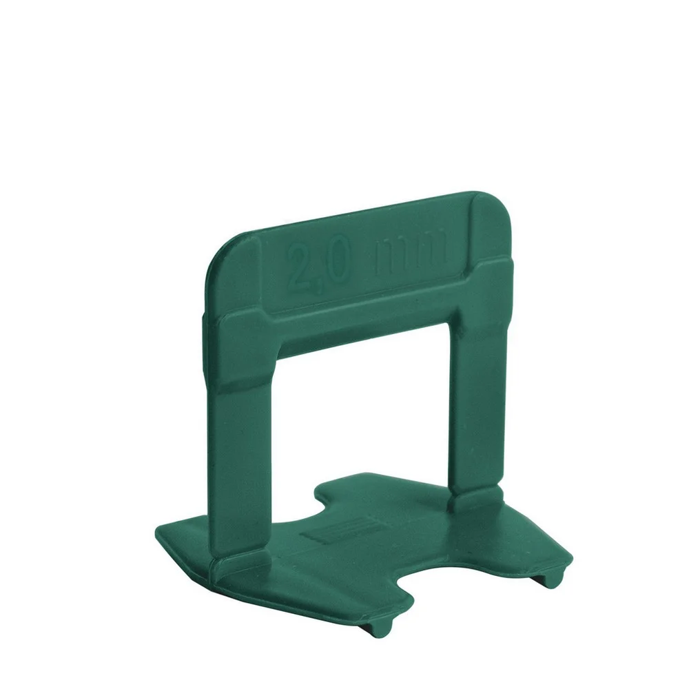 Espacador Nivelador Piso e Revestimento 500pcs ECO Verde 2MM Cortag 62411