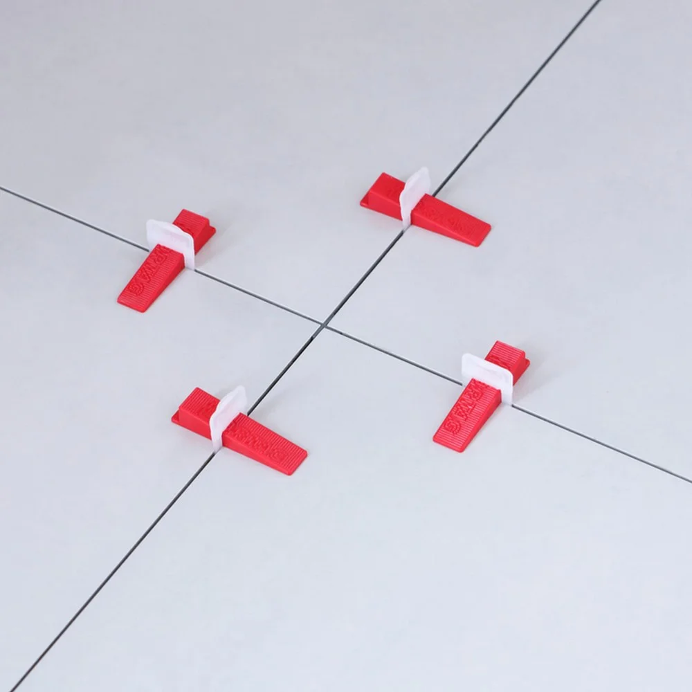 Espacador Nivelador Piso e Revestimento 500pcs Tradicional Transparente 1MM Cortag 62403