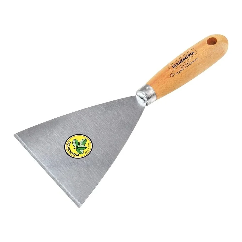 Espatula Massa Cabo de Madeira 100MM Tramontina 77394/105