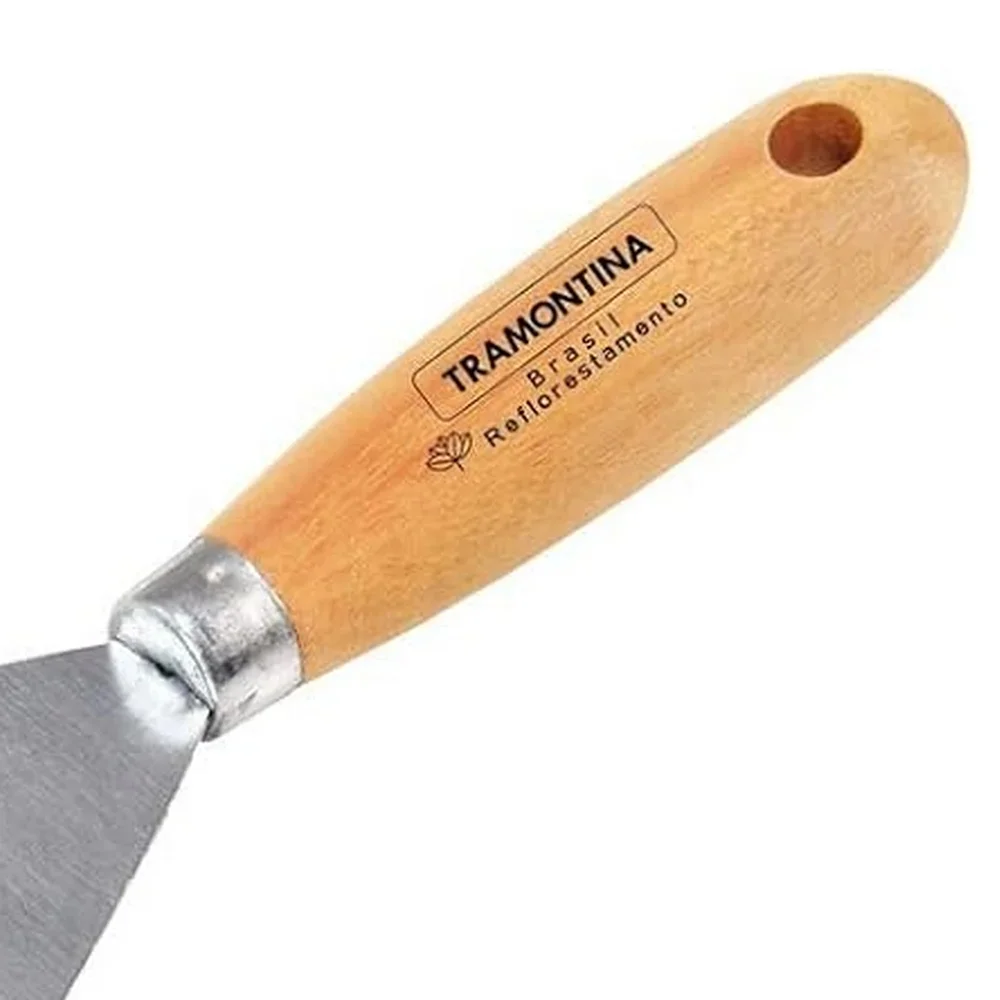 Espatula Massa Cabo de Madeira 100MM Tramontina 77394/105