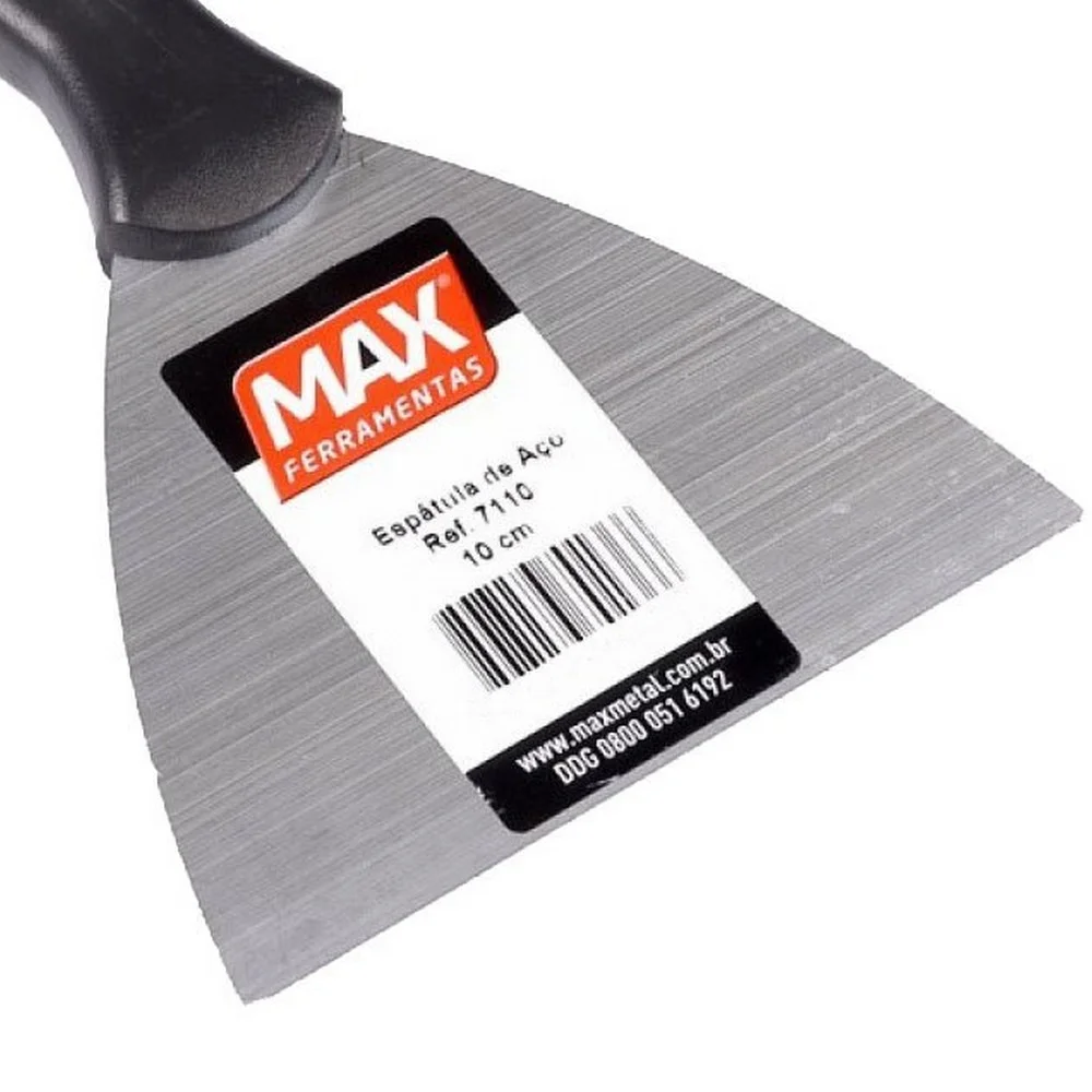 Espatula Massa Cabo Plastico 100MM Max 7110/6110