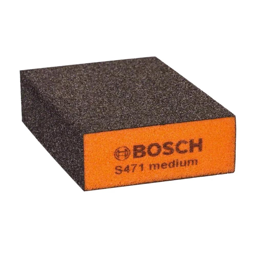 Esponja Abrasiva Grao Medio Expert S471 USO Geral 69X97X26MM Bosch 2608901169