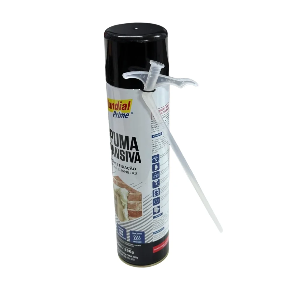 Espuma de Poliuretano Pro Spray 500ML Mundial Prime MP90