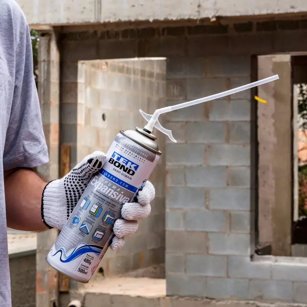 Espuma de Poliuretano Spray 500ML Tekbond 69957326995