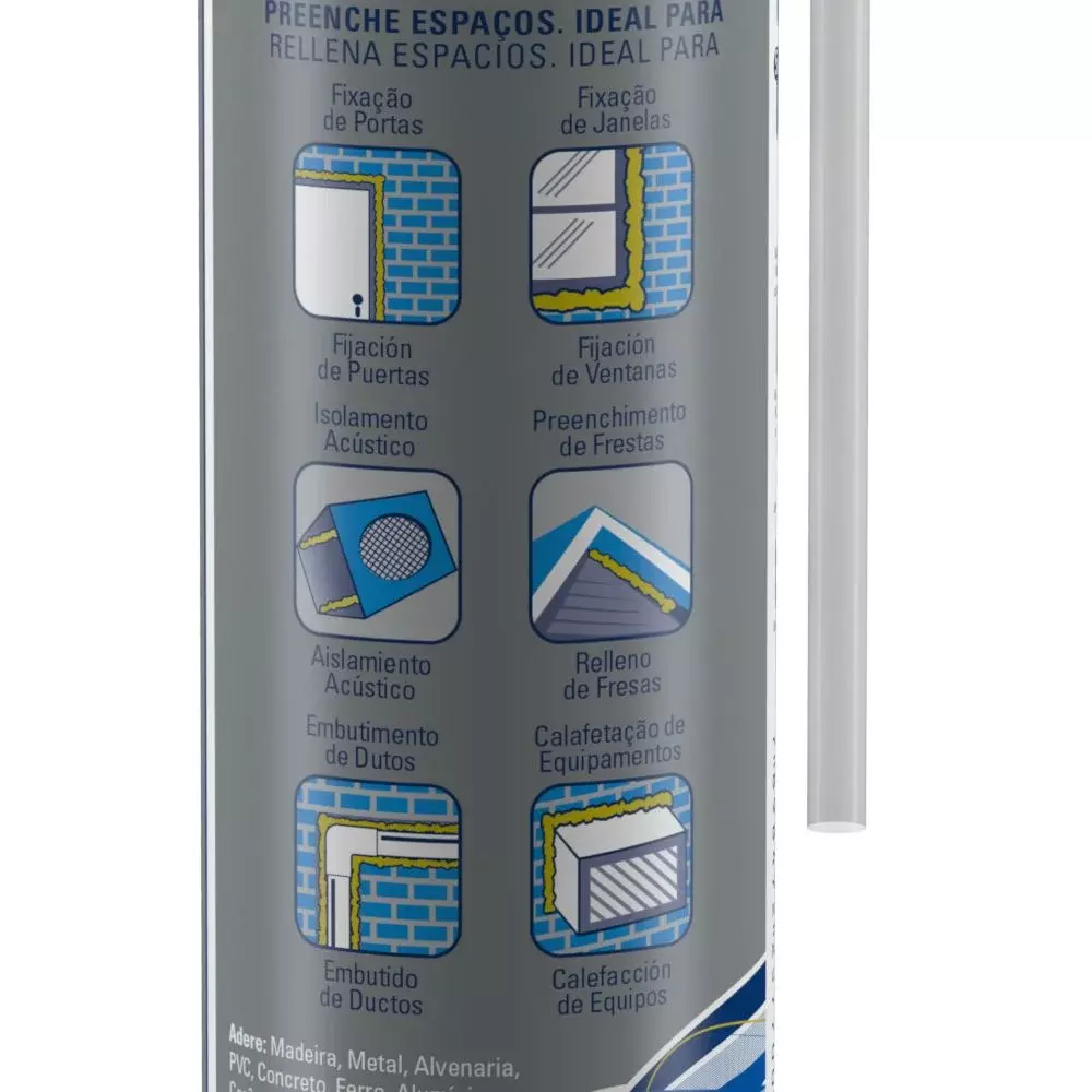 Espuma de Poliuretano Spray 750ML Tekbond 69957326996