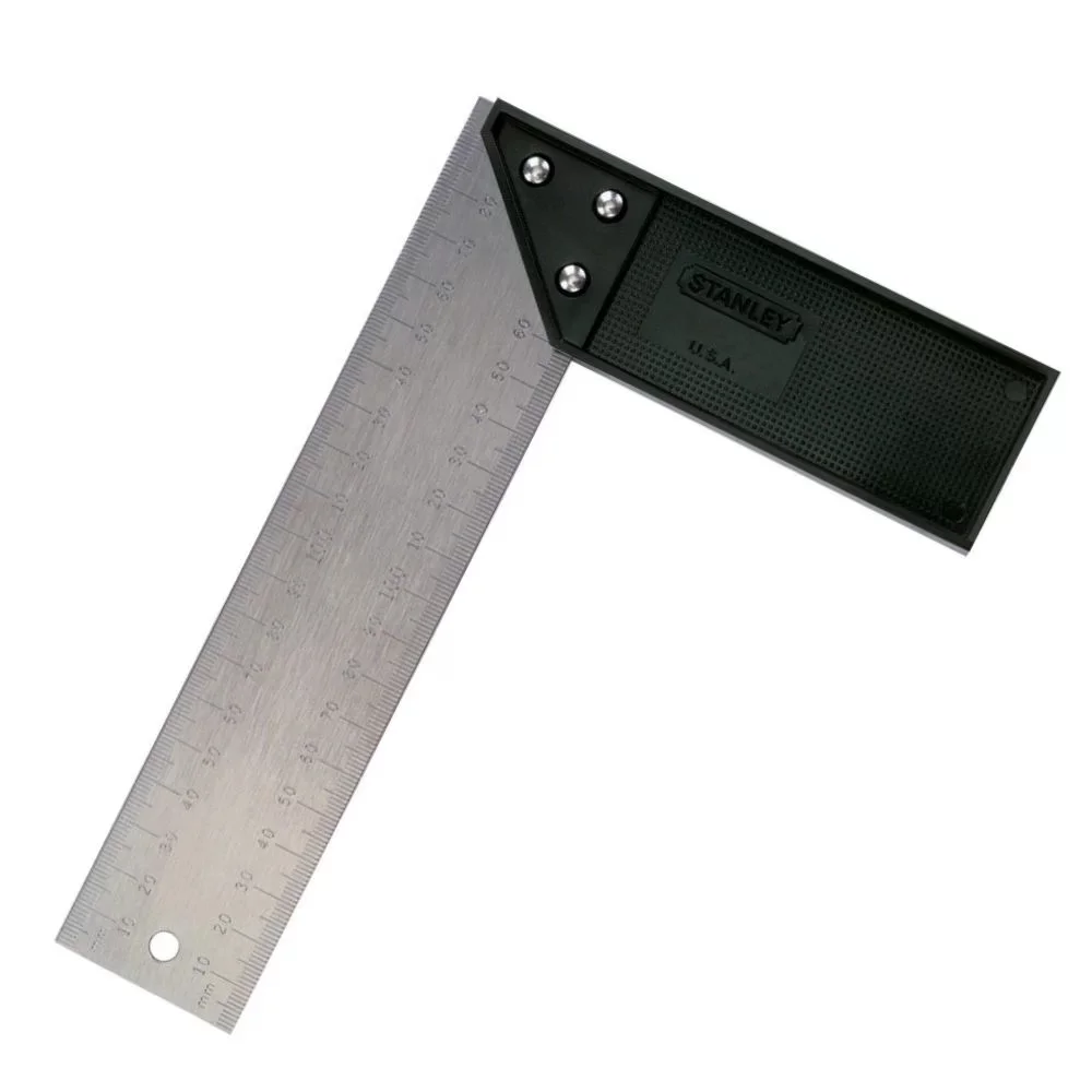 Esquadro com Cabo Plastico 8" Stanley 46-038