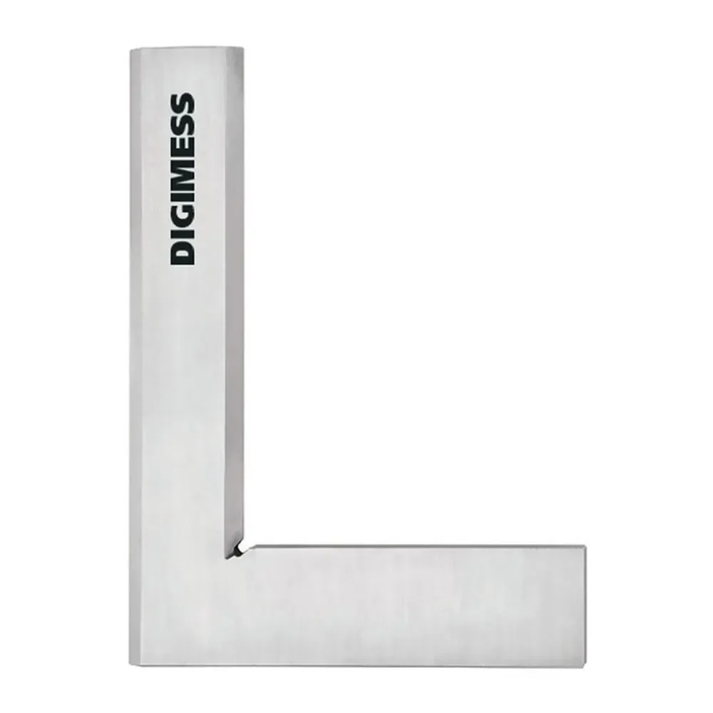 Esquadro de Precisao Liso com Fio Classe 00 INOX 75X50MM Digimess 170003