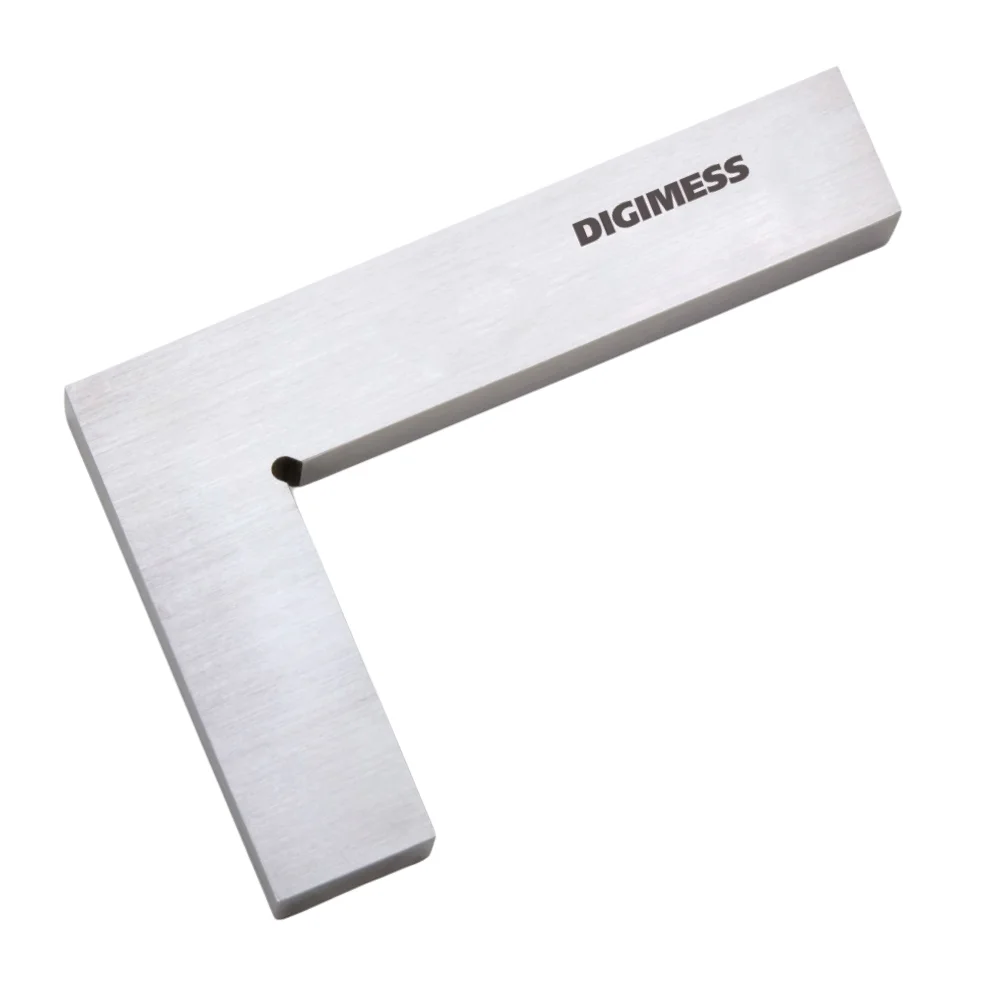 Esquadro de Precisao Liso Sem Base Classe 1 INOX 130X200MM Digimess 170069-1