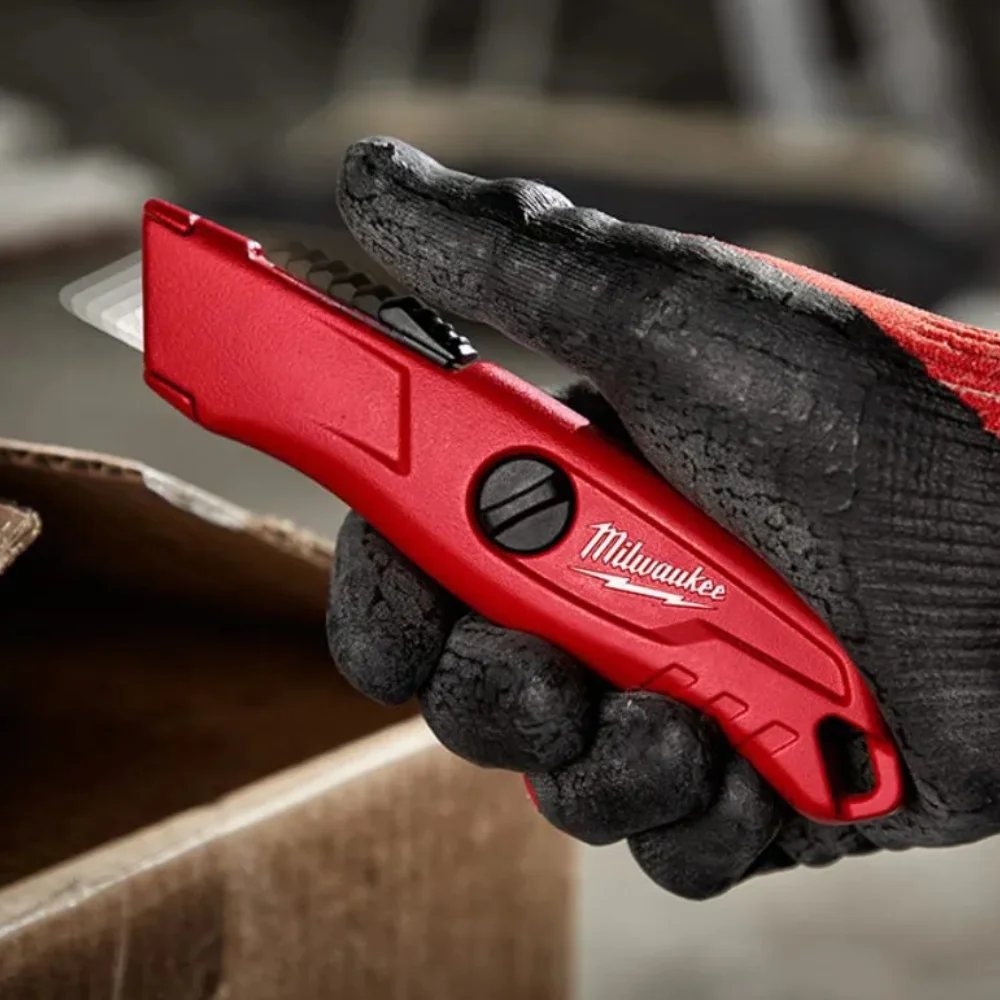 Estilete de Seguranca Retratil Lamina Trapezoidal Milwaukee 48-22-1512