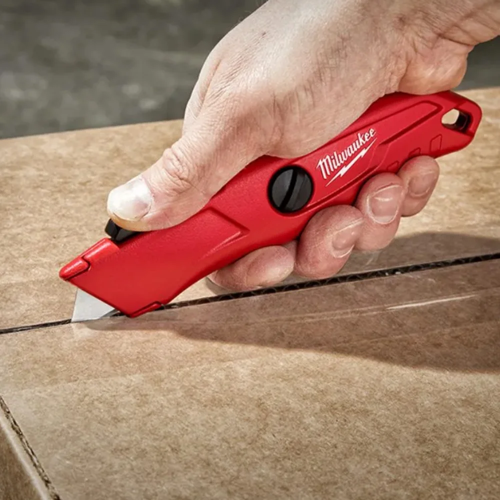 Estilete de Seguranca Retratil Lamina Trapezoidal Milwaukee 48-22-1512