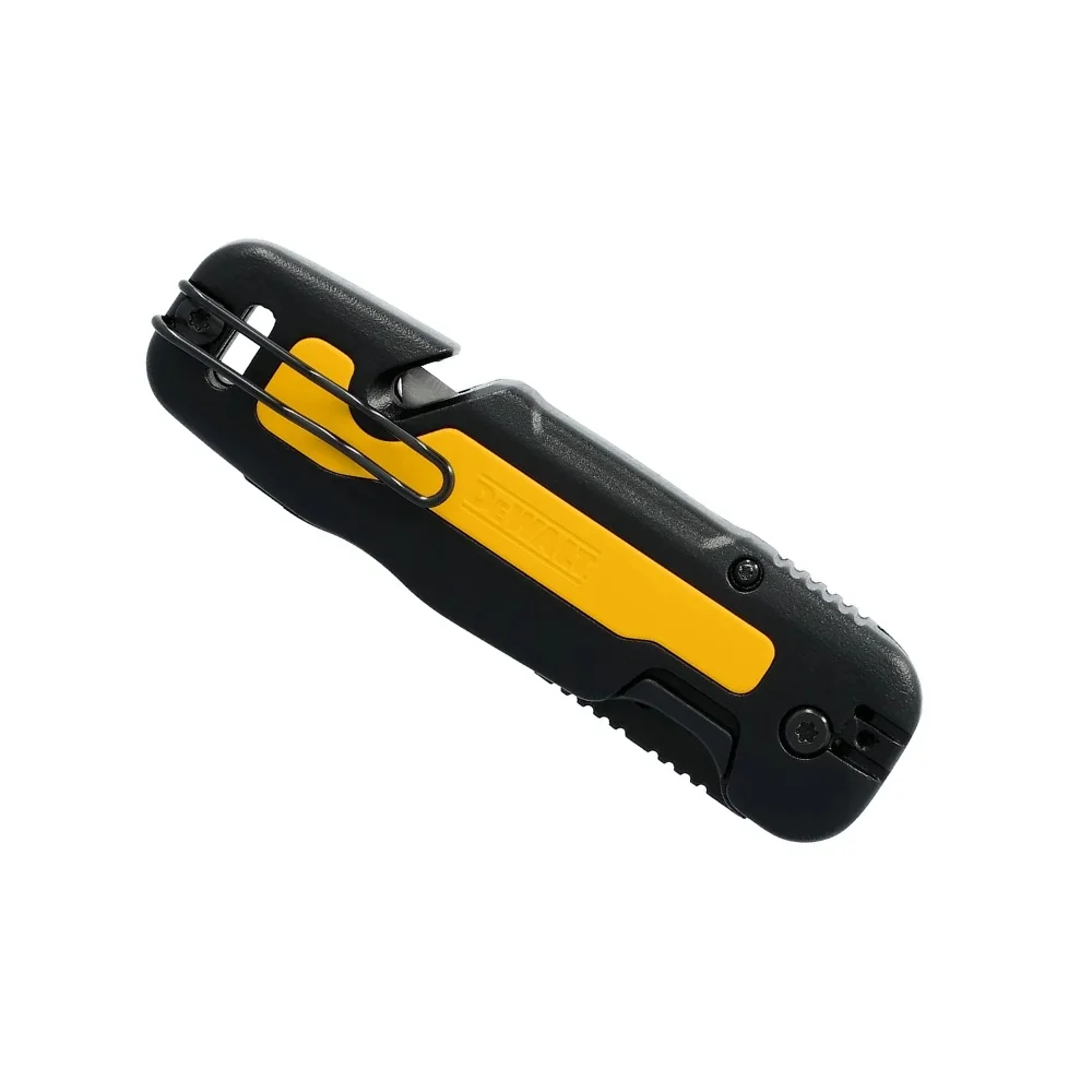 Estilete Dobravel Trapezoidal Push & Flip com Armazenamento para 5 Laminas 18MM Dewalt DWHT10992