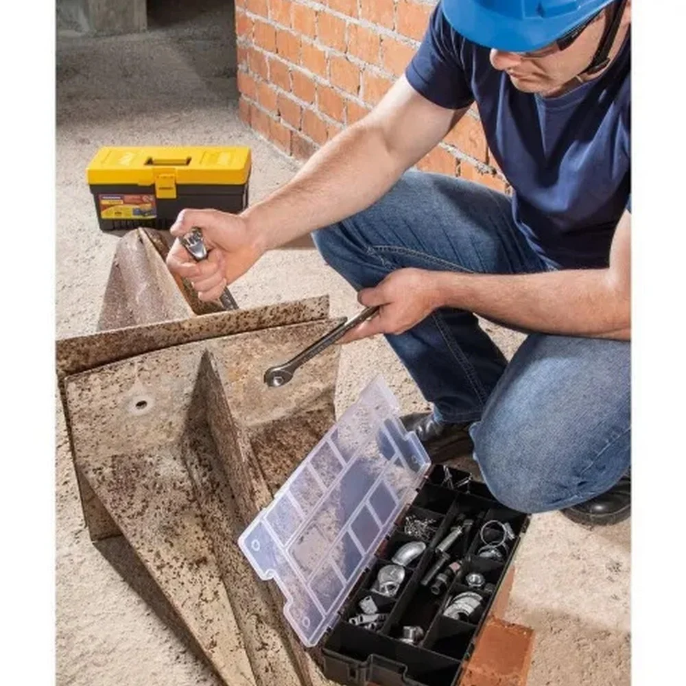 Estojo Organizador Com 13 Compartimentos 16"-6X16X40CM Tramontina 43804/002