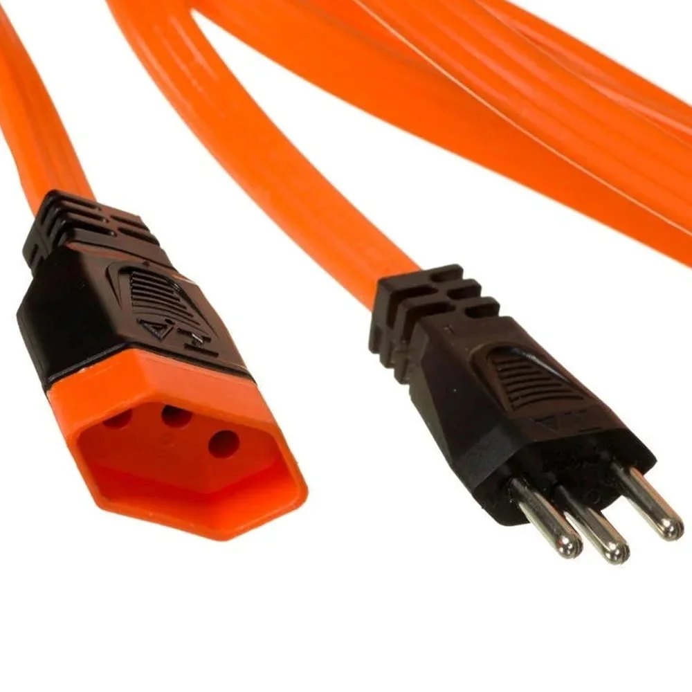 Extensao Eletrica Hard Work Cabo PP 3X2,5MM 2P+T 20A 250V Laranja 10M Daneva/Legrand 1699