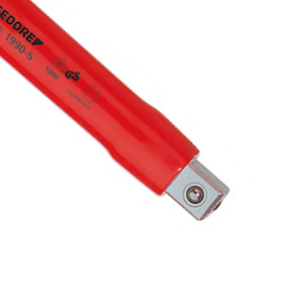 Extensao Isolada para Soquete 1000V VDE Encaixe 1/2" EN60900 NR10 CRV 1/2X5" Gedore VDE1990