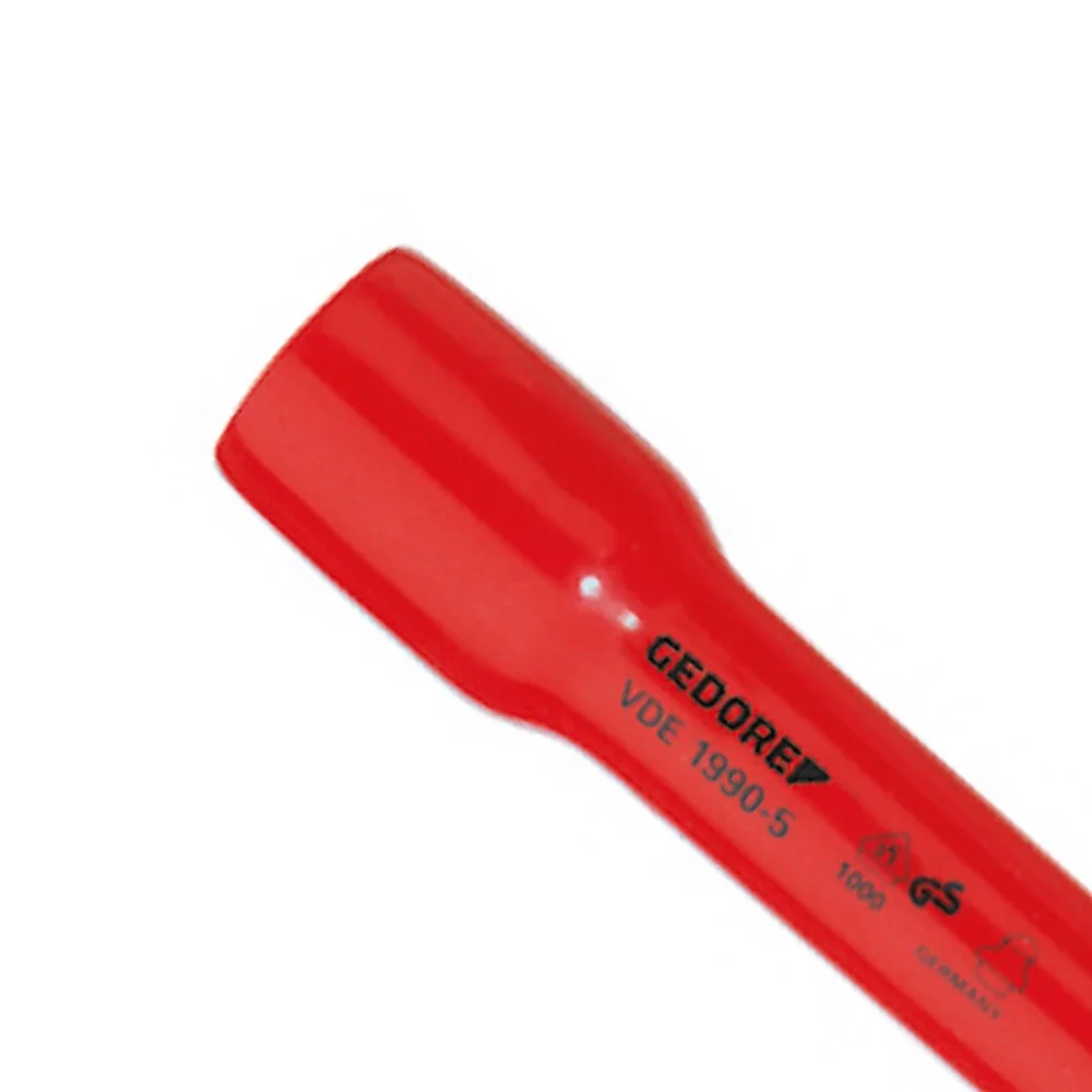 Extensao Isolada para Soquete 1000V VDE Encaixe 1/2" EN60900 NR10 CRV 1/2X5" Gedore VDE1990