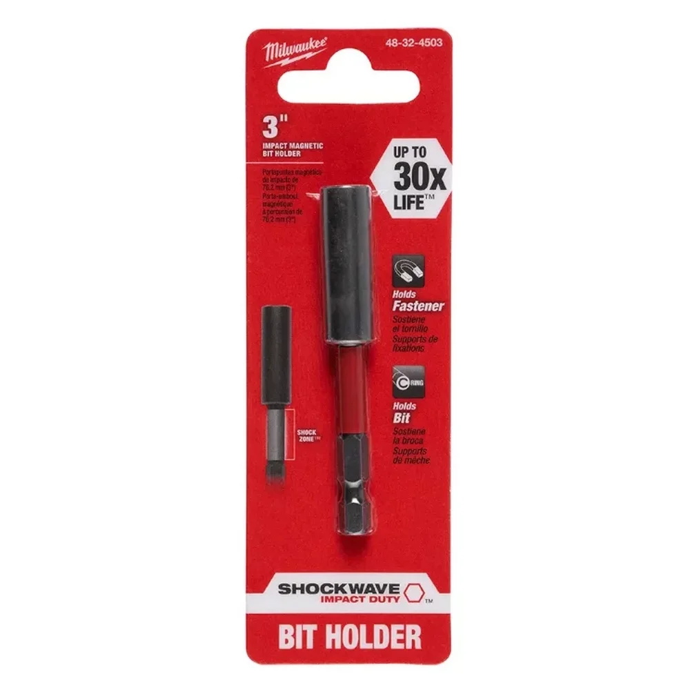 Extensao Magnetica para Pontas 1/4X76MM Milwaukee 48-32-4503