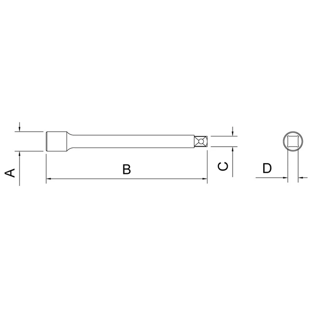 Extensao para Soquete 1/2X10" Tramontina Pro 44836/110