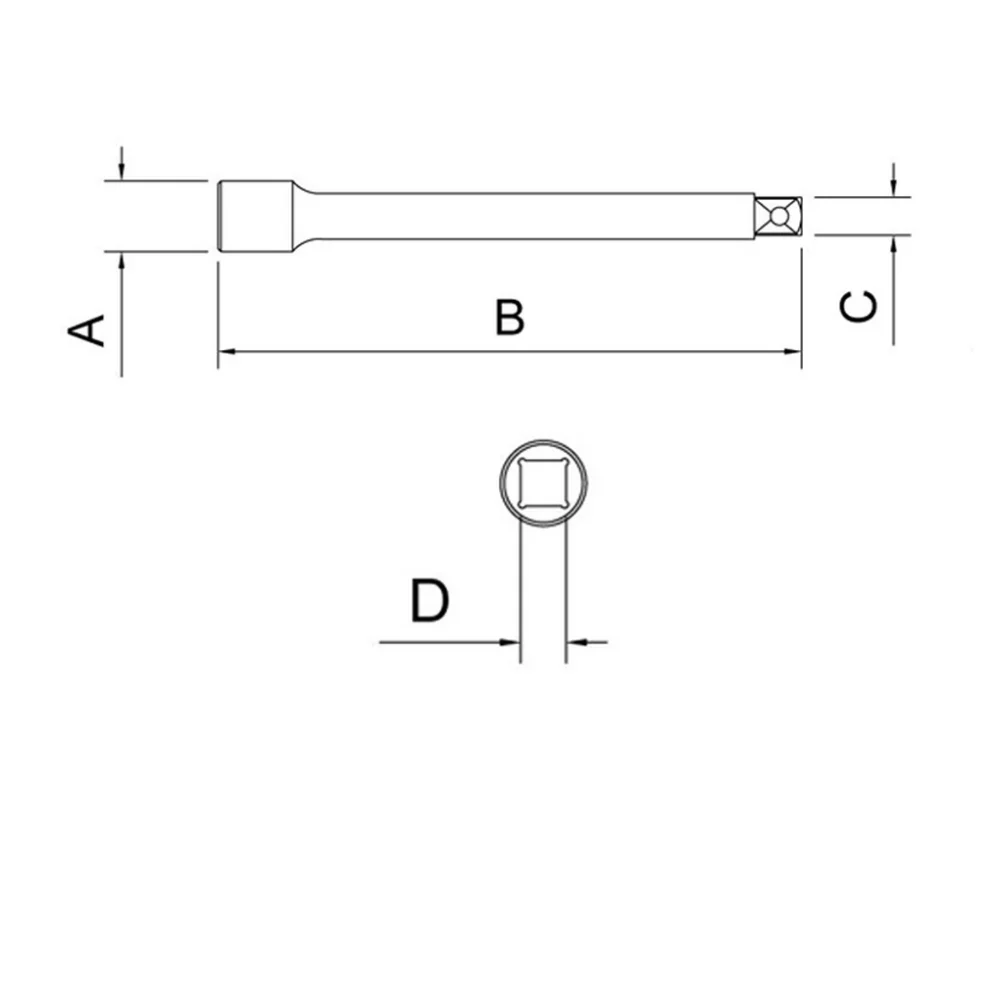 Extensao para Soquete 1/2X5" Tramontina Pro 44836/105