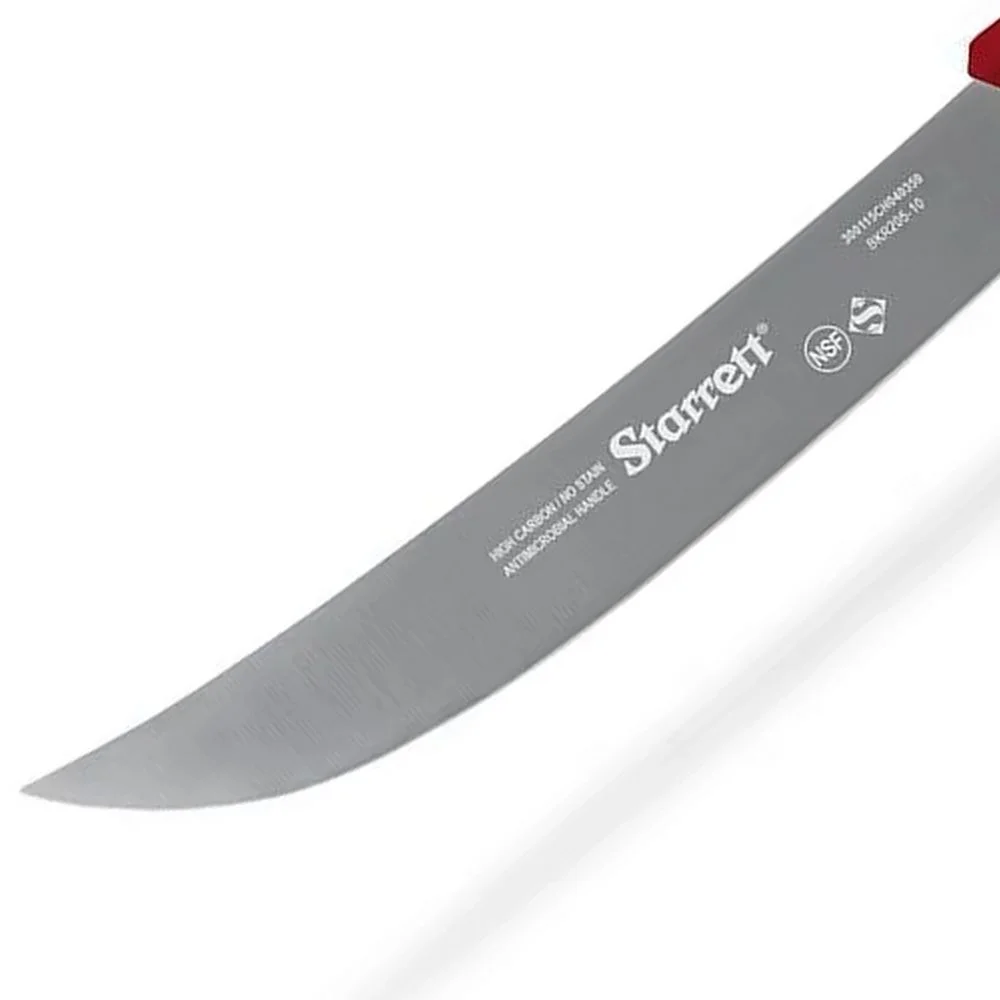 Faca de Desossa Curva Estreita Profissional Cabo Vermelho INOX 6" Starrett BKR106-6