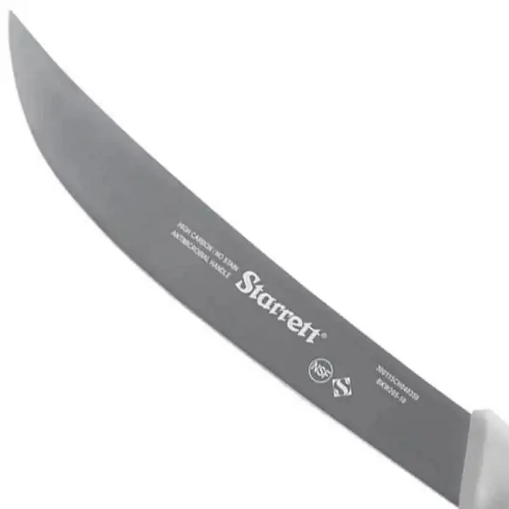 Faca de Refile Aereo Curva Larga Profissional Cabo Branco INOX 10" Starrett BKW205-10