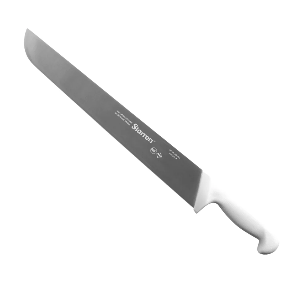 Faca de Refile Aereo Reta Larga Profissional Cabo Branco INOX 14" Starrett BKW203-14