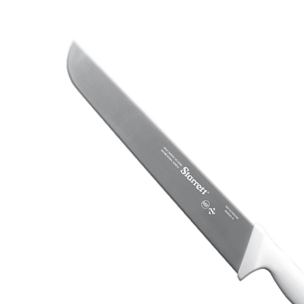 Faca de Refile Aereo Reta Larga Profissional Cabo Branco INOX 8" Starrett BKW203-8