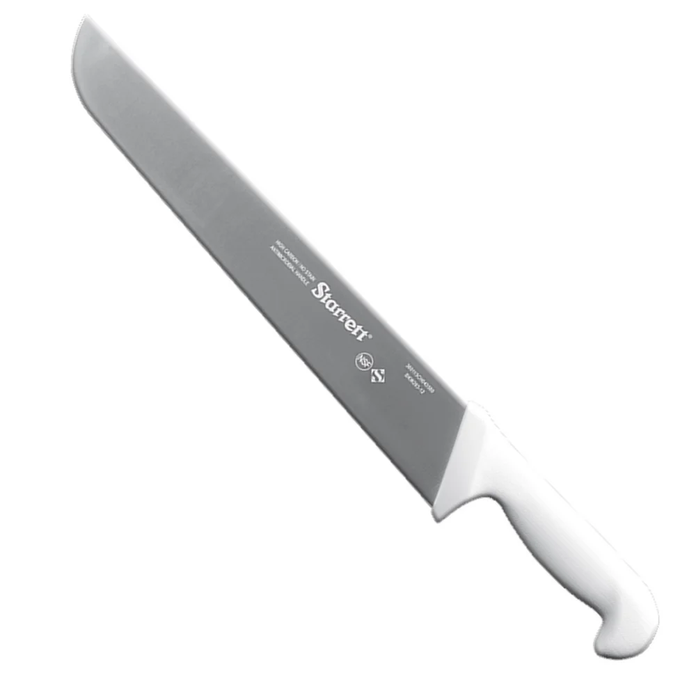 Faca de Refile Aereo Reta Larga Profissional Cabo Branco INOX 8" Starrett BKW203-8