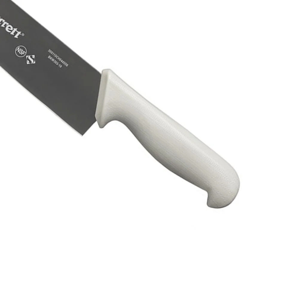 Faca de Refile de Mesa Reta Larga Profissional Cabo Branco INOX 10" Starrett BKW303-10