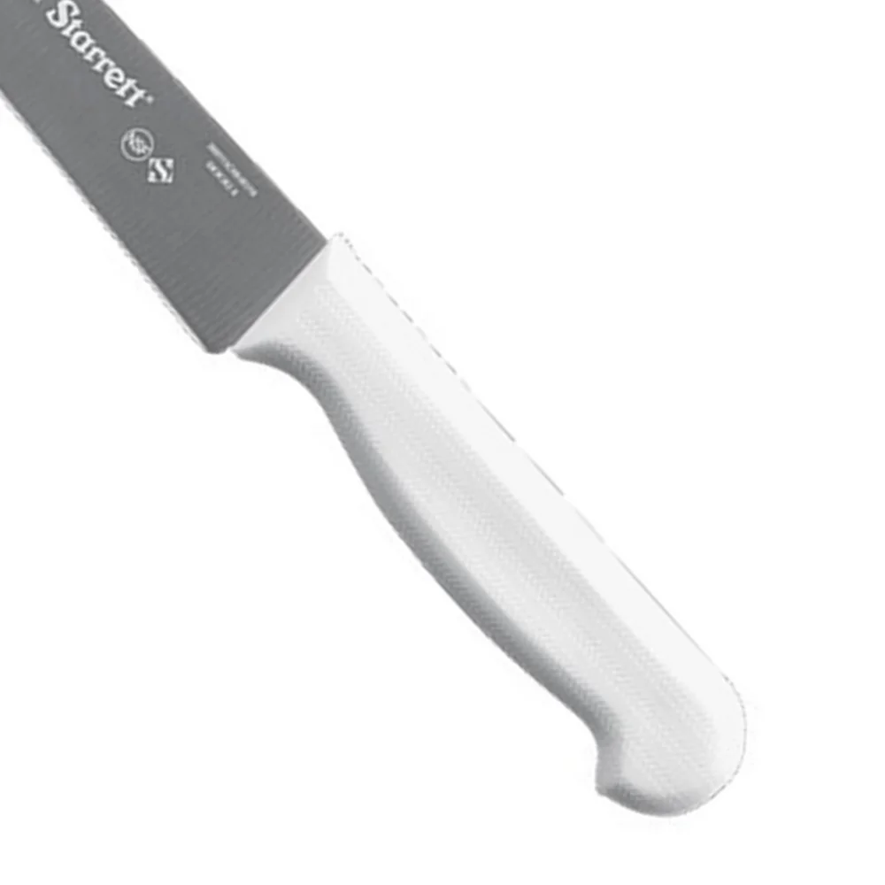 Faca de Refile de Mesa Triangular Estreita Profissional Cabo Branco INOX 6" Starrett BKW302-6