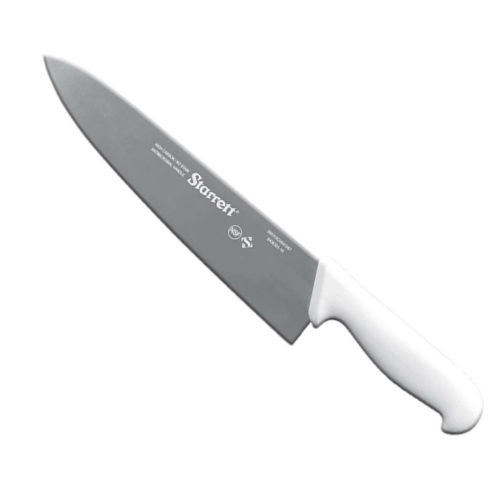 Faca de Refile de Mesa Triangular Larga Profissional Cabo Branco INOX 8" Starrett BKW301-8