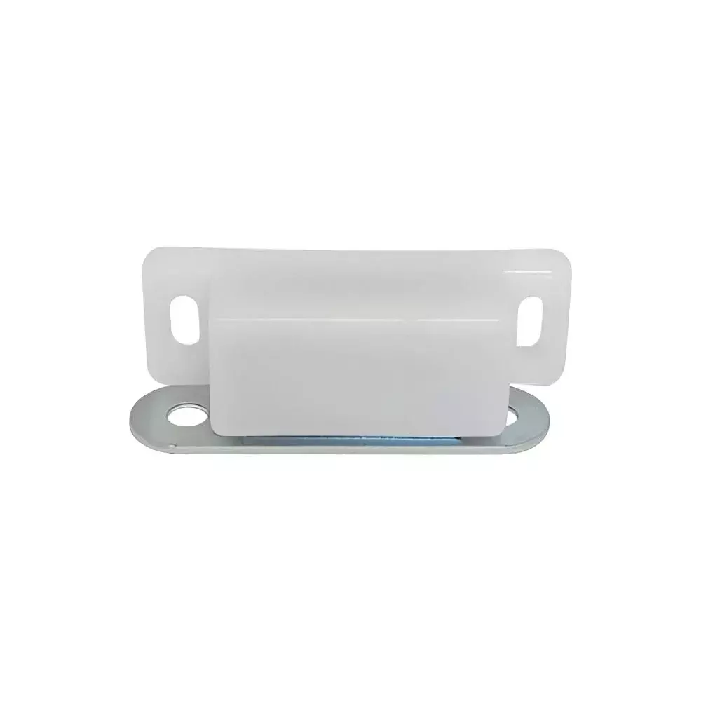 Fecho Magnetico Plastico Branco Batente de Metal Bendoor 5169BB
