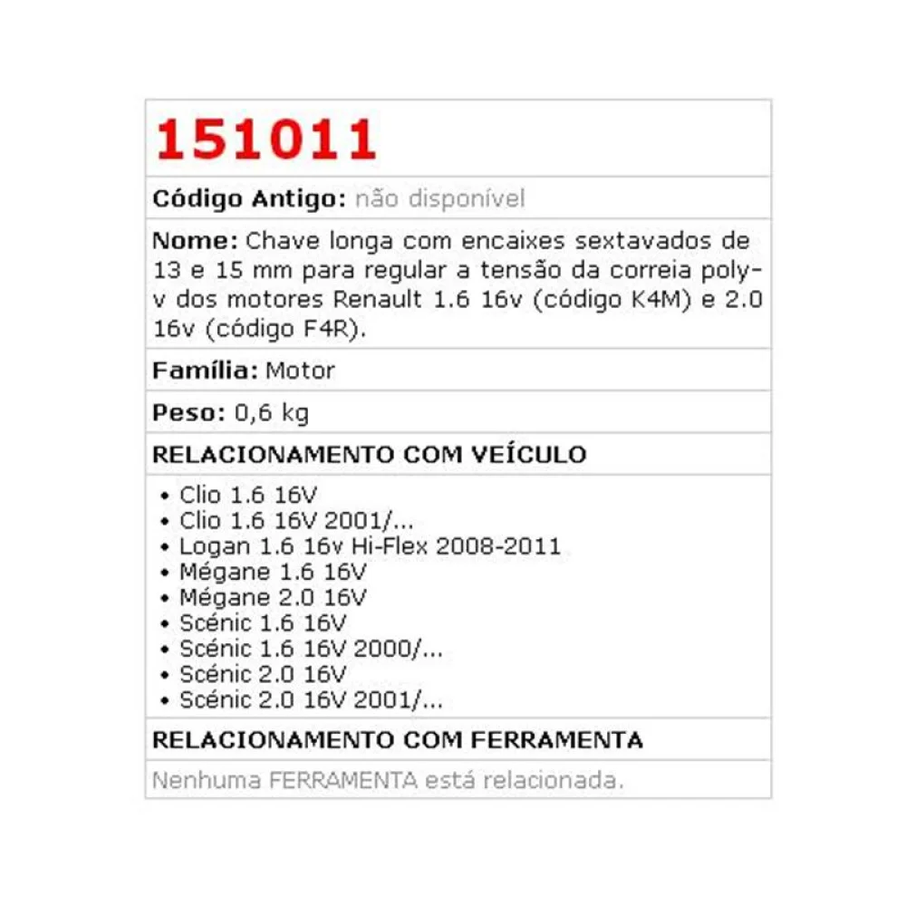 Extrtor Dos Injetores de Combustivel Renault Nissan Raven 151015