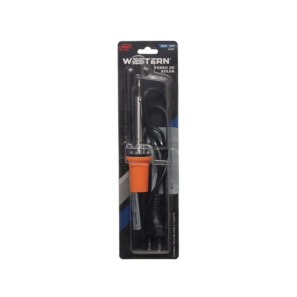 Ferro de Solda Reto 110V 30W Western G12