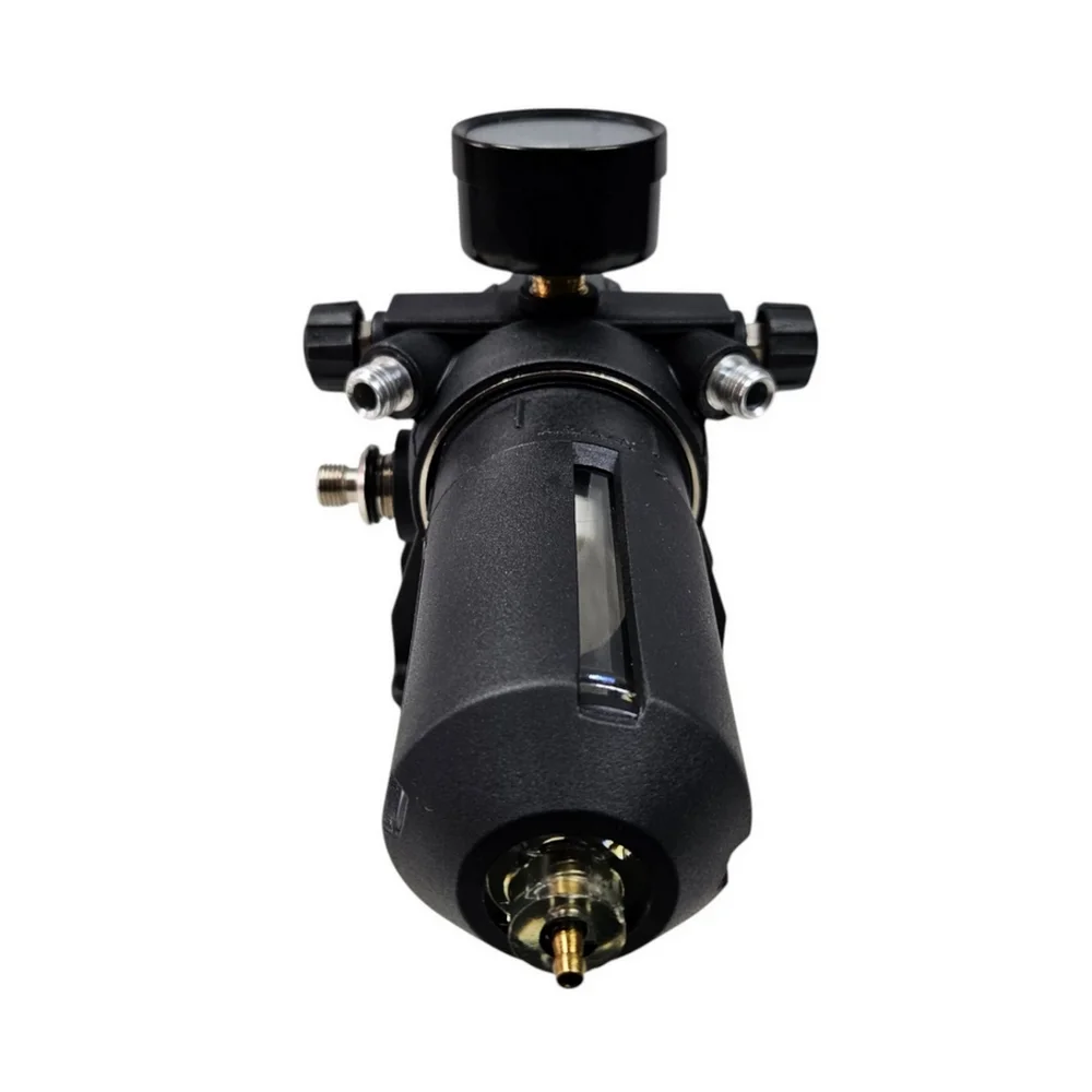 Filtro Regulador de Ar com Manometro Dreno Automatico e 2 Saidas 1/2" Arprex CENTURIUM X