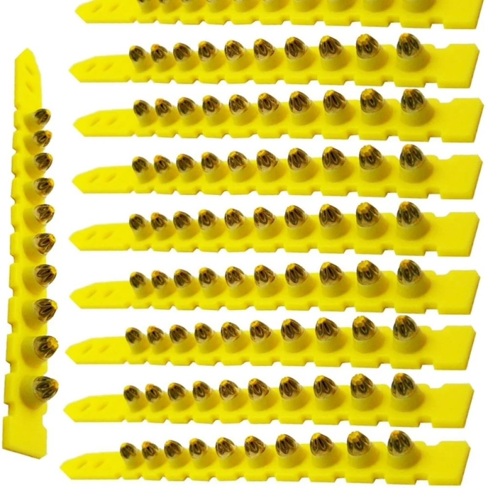 Fincapino Calibre 27 Magazinado Amarelo 100 Pecas Walsywa