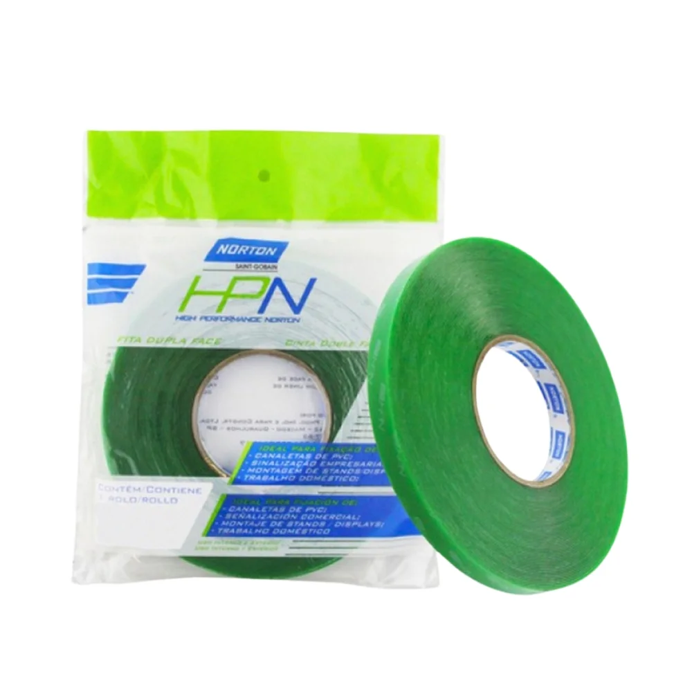 Fita Adesiva Dupla Face Transparente 19MMX20M Norton HPN