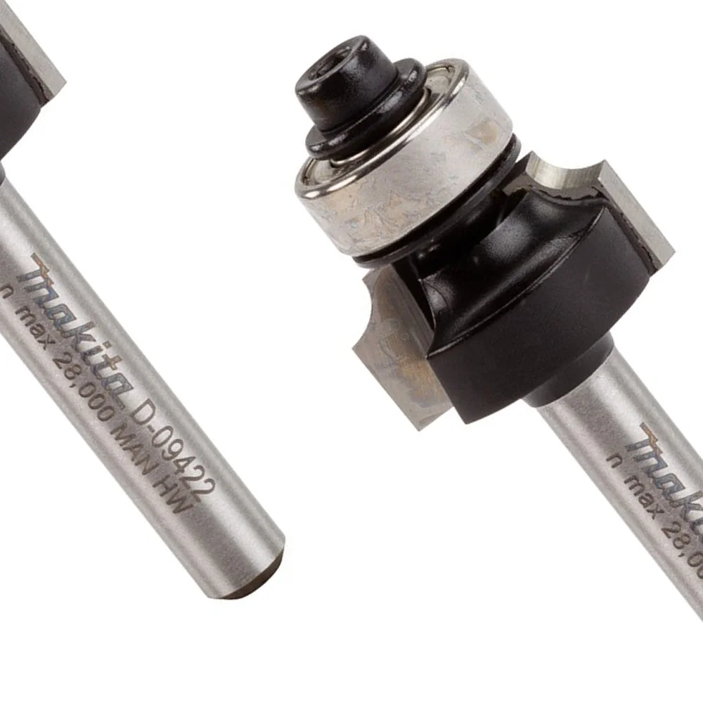 Fresa Cantoneira com Rolamento Raio 3 Para Rupia Manual MD 12,7X18,7MM H6 Makita D-09422