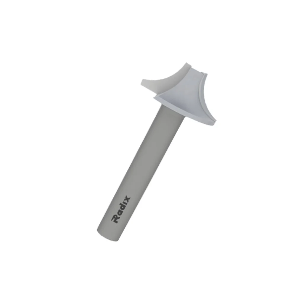 Fresa Cantoneira Raio 5 para Tupia Manual MD 8X19MM H6 Radix 19R500.01