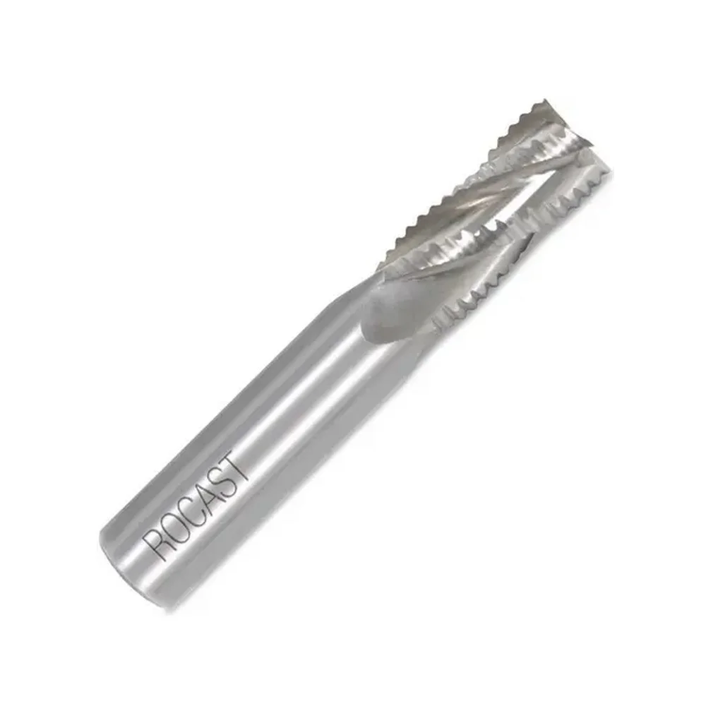 Fresa de Topo para Desbaste DIN 844ANR HSS 8MM Rocast 930003