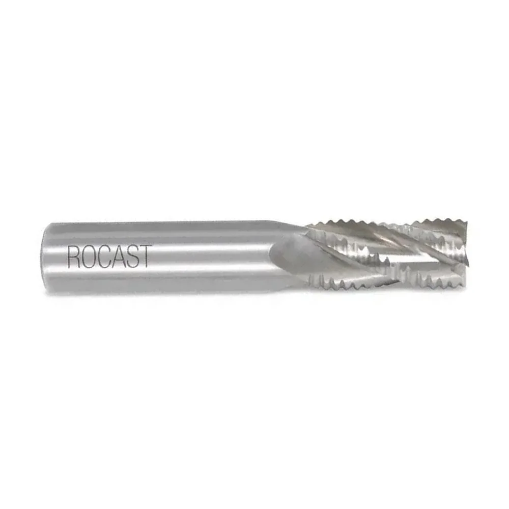 Fresa de Topo para Desbaste DIN 844ANR HSS 8MM Rocast 930003