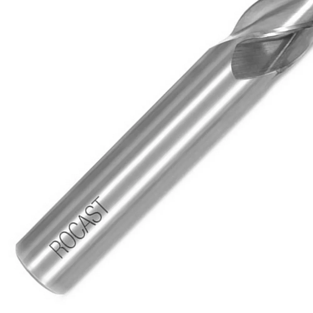 Fresa de Topo Reto 4 Cortes Metal Duro 8X58MM Rocast 230016