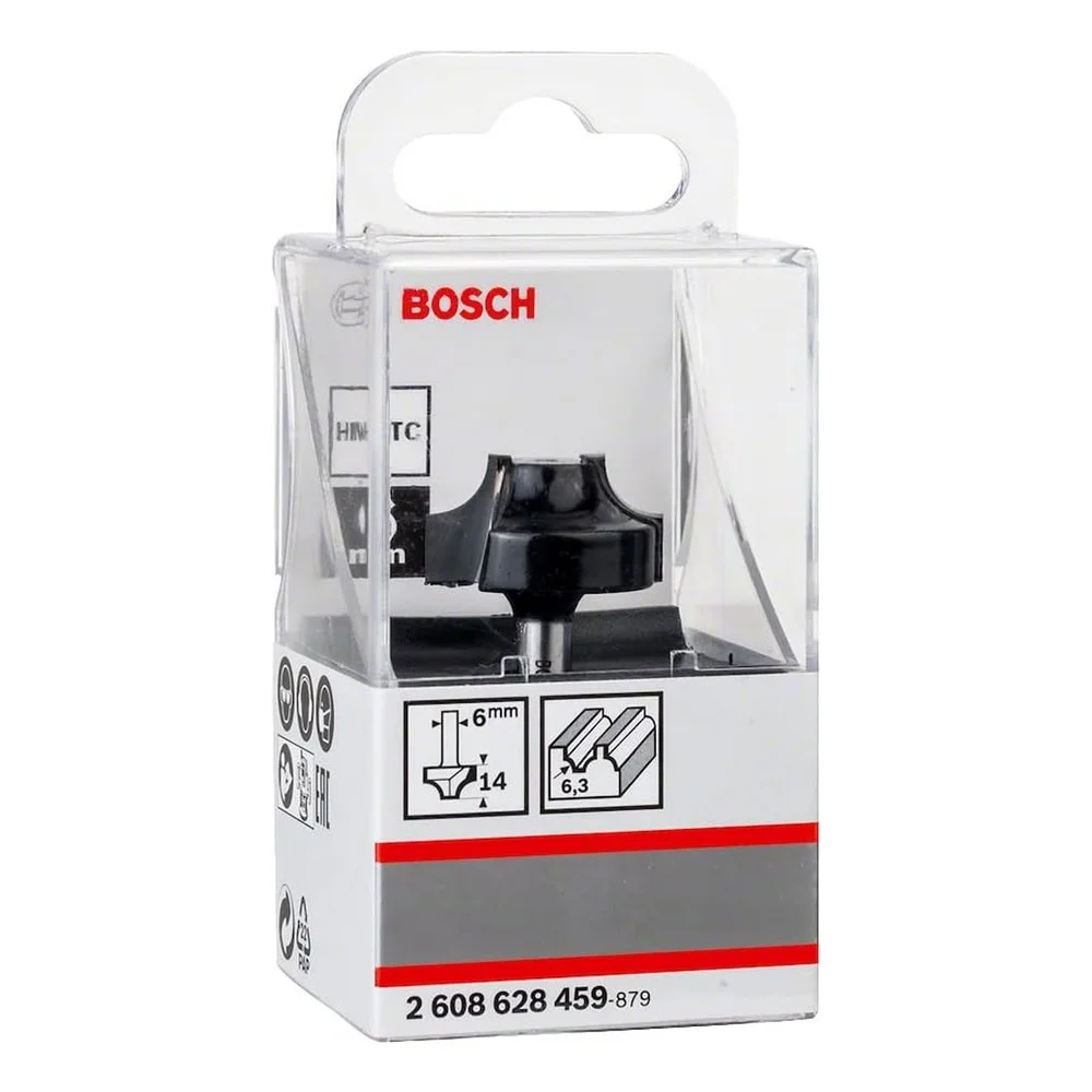 Fresa Decorativa para Tupia Manual MD 25MM H6 Bosch 2608628459