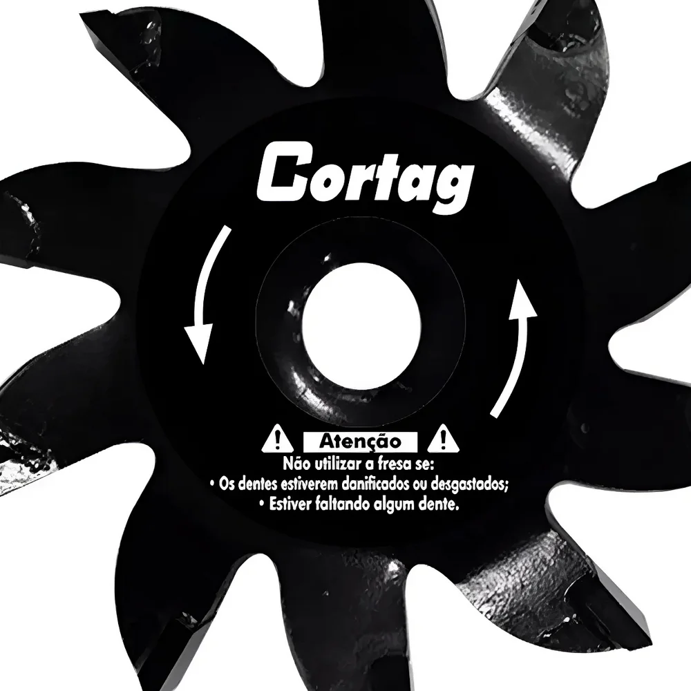 Fresa para Cortador de Parede Bric-35 25MM Cortag 61280