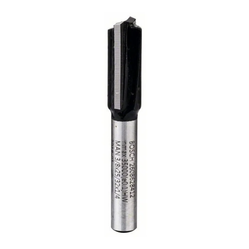Fresa Paralela 2 Cortes Para Tupia Manual MD 3/8X25/32" H1/4 Bosch 2608628412