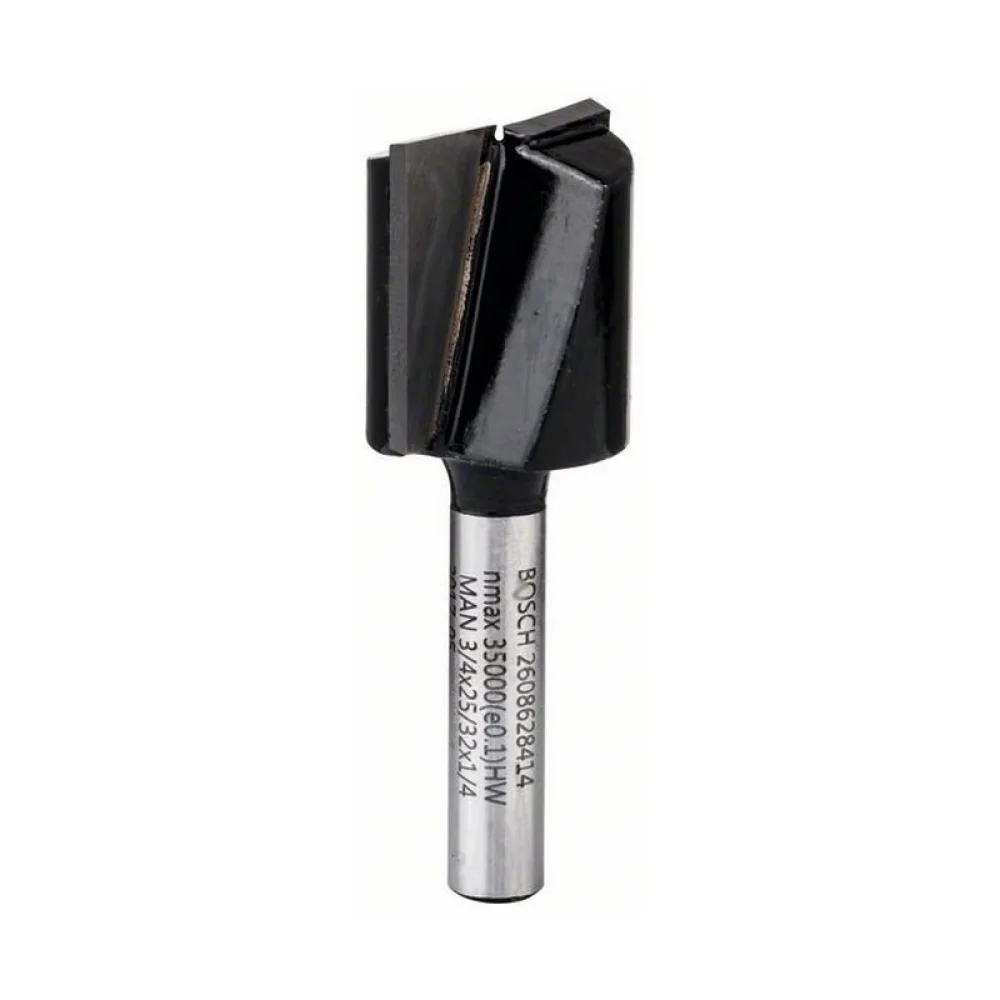 Fresa Paralela 2 Cortes Para Tupia Manual MD 3/4X25/32" H1/4 Bosch 2608628414