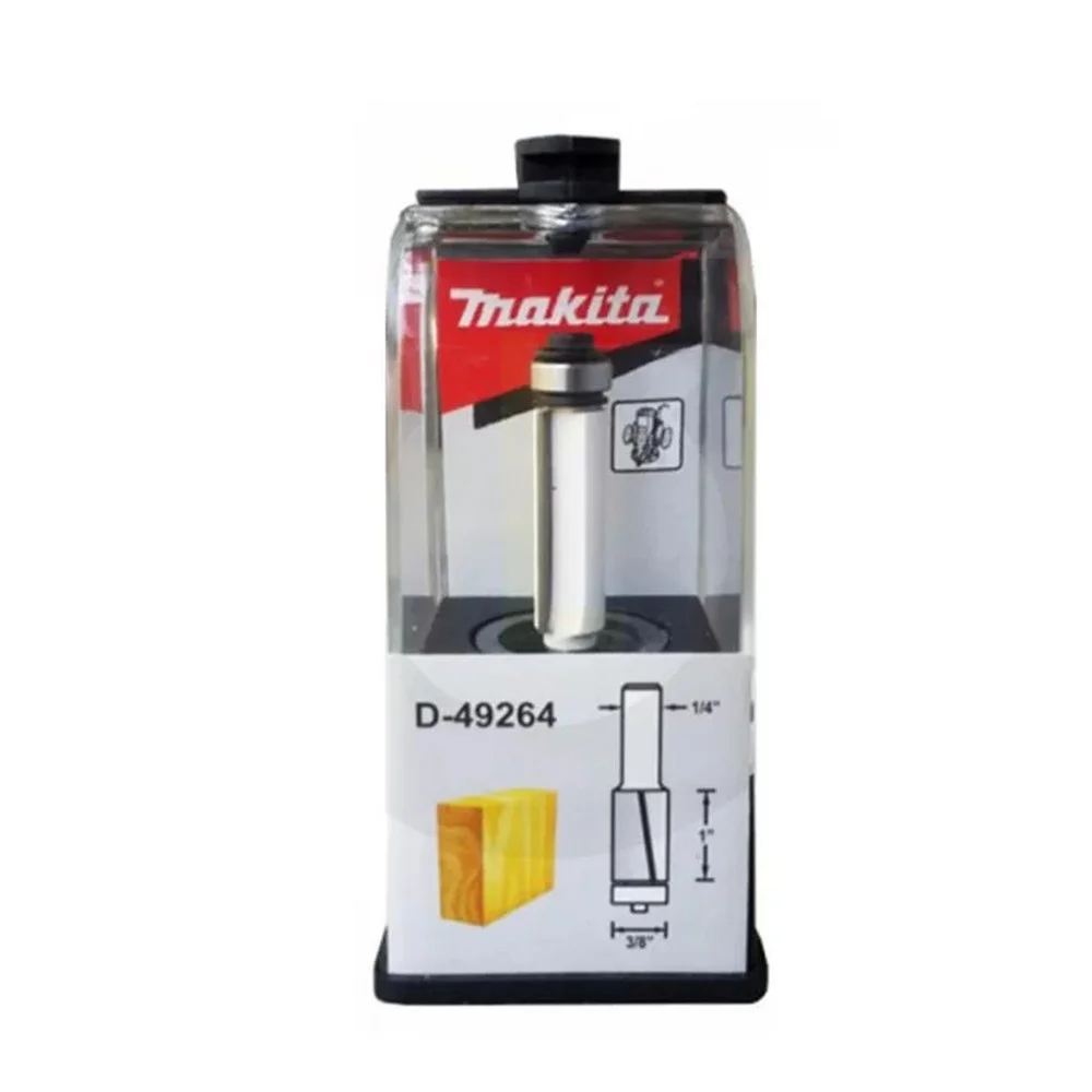 Fresa Paralela 1 Corte Para Tupia Manual MD 3/8X25MM H1/4 Makita D-49264