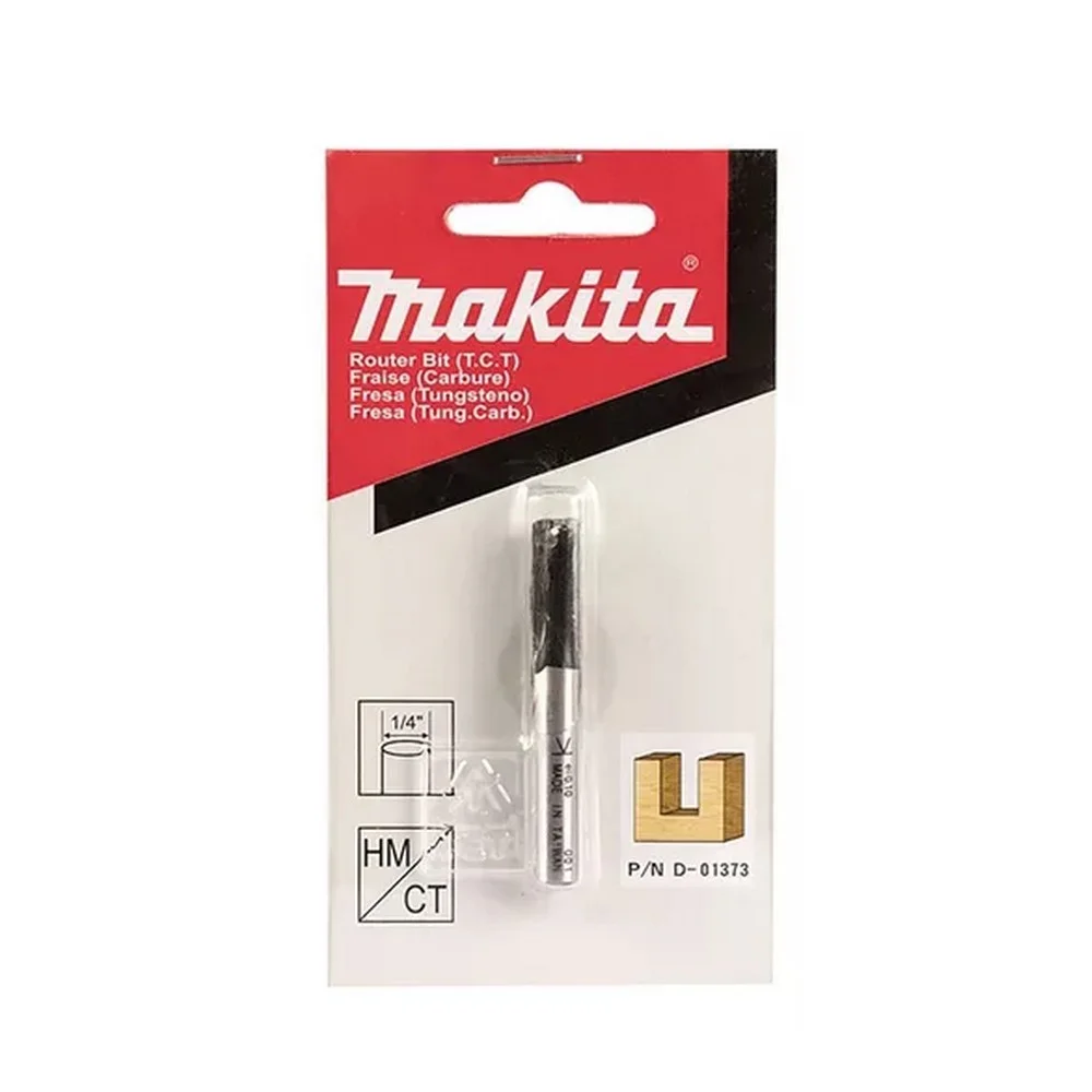 Fresa Paralela 2 Cortes Para Tupia Manual MD 1/4" Makita D-01373