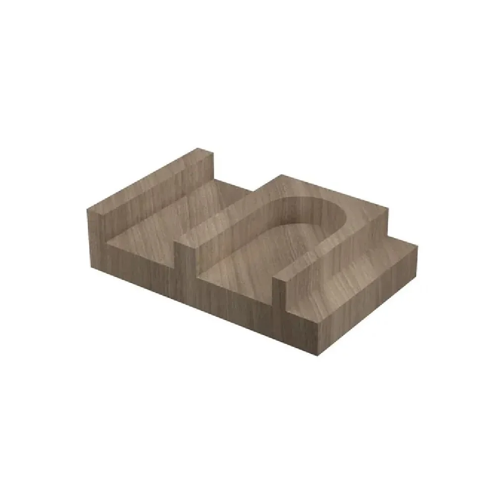 Fresa Paralela 2 Cortes Topo Cortante para Tupia Manual MD 8X15MM H6 Radix 140815.01