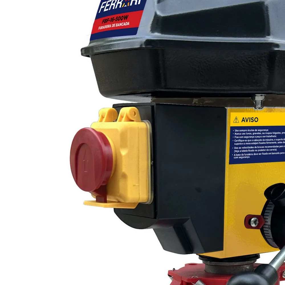 Furadeira de Bancada Motor 1/2HP 5/8" 220V 500W Ferrari FBF-16
