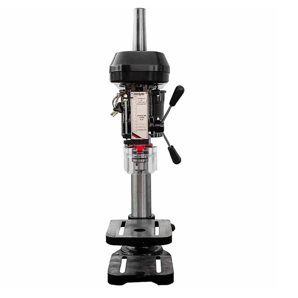 Furadeira de Bancada Motor 1/2HP Sem Chave Liga Desliga 5/8" 220/380V TRIF Motomil FBM-160TA